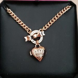 Juicy Couture Heart Locket necklace